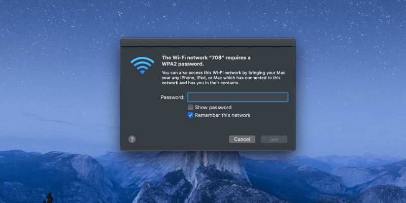 Cara Melihat Password WiFi di Laptop Mac