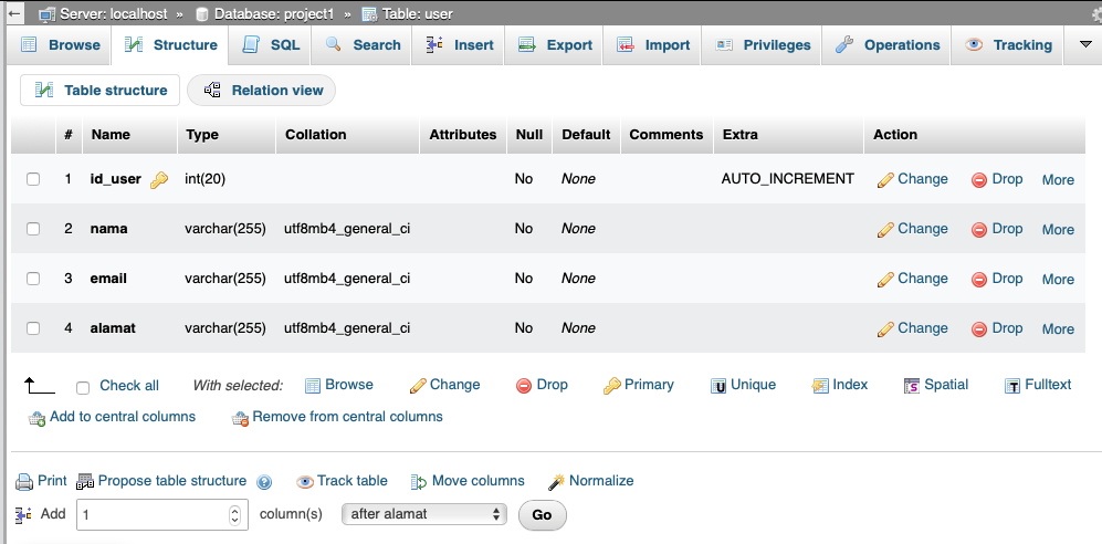 Cara Membuat Database MySQL Di phpMyAdmin