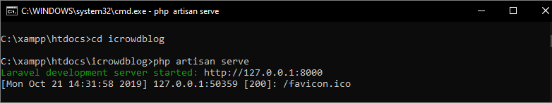 belajar laravel