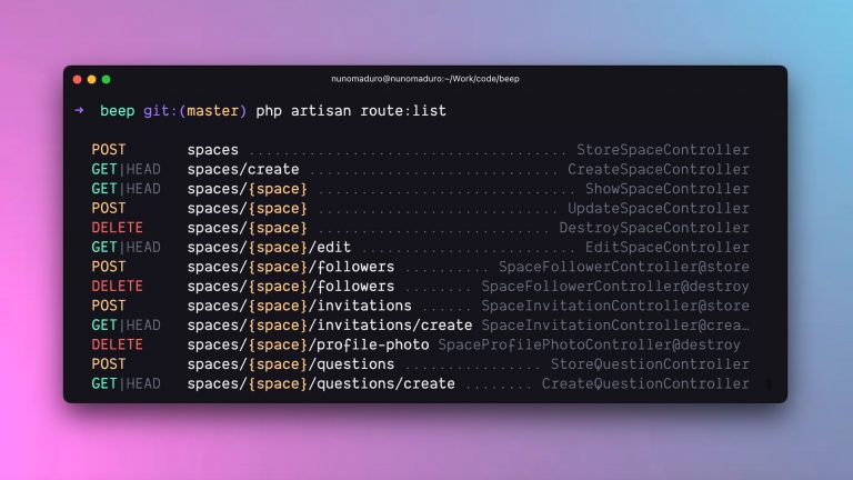 Route : List New Design
