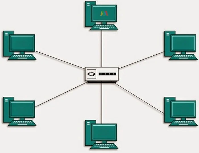 Topologi Jaringan: Pengertian, Manfaat dan Jenis-jenisnya | Course-Net Topologi Star