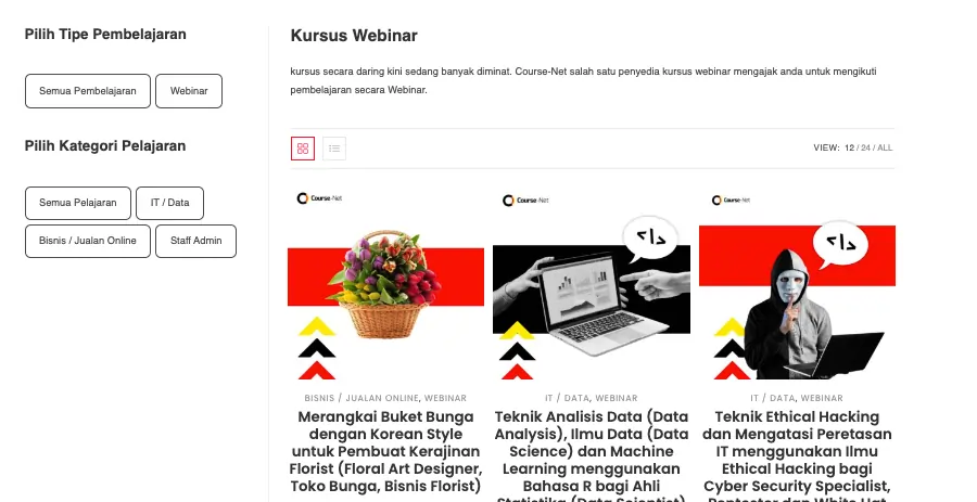 Cara Beli Pelatihan Prakerja Di Course-Net