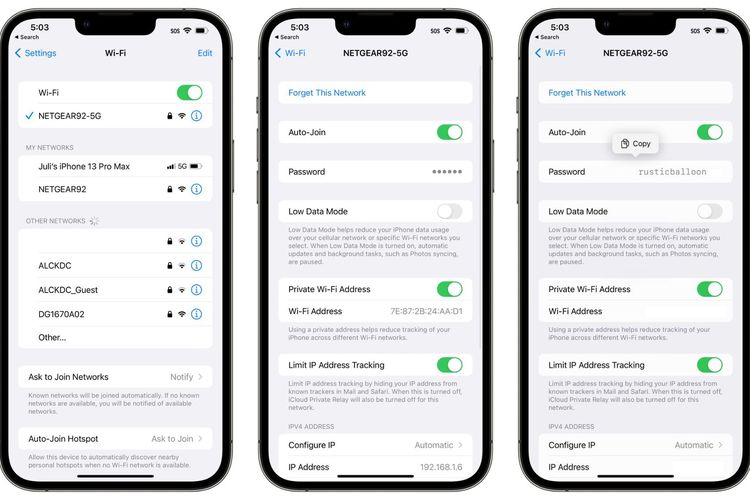 Cara Melihat Password WiFi di Ponsel iOS