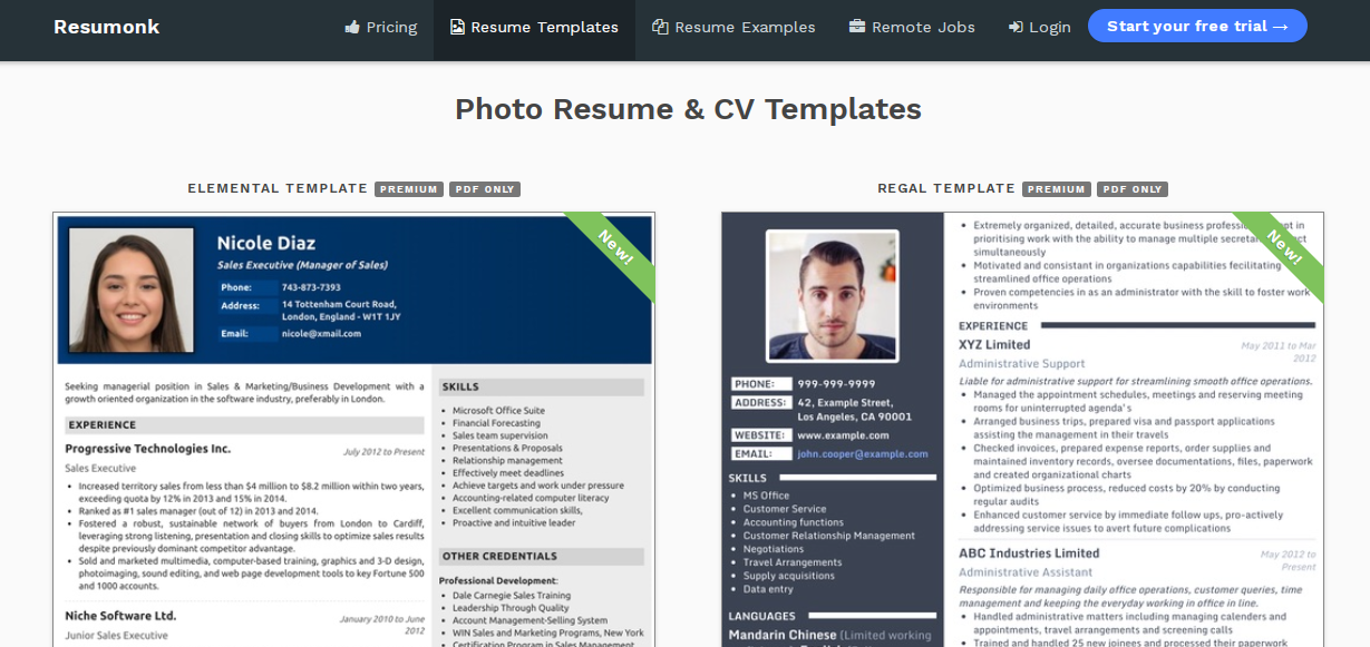 5 Situs Membuat CV Secara Online Gratis | Course-Net resumonk adalah