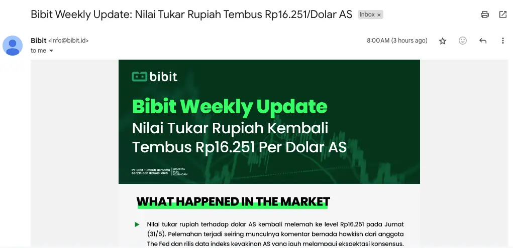 4 Contoh Email Marketing yang Menarik dan Baik untuk Dicoba | Course-Net email marketing update