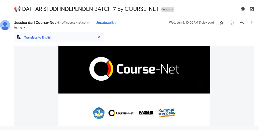 4 Contoh Email Marketing yang Menarik dan Baik untuk Dicoba | Course-Net Email Marketing Penawaran