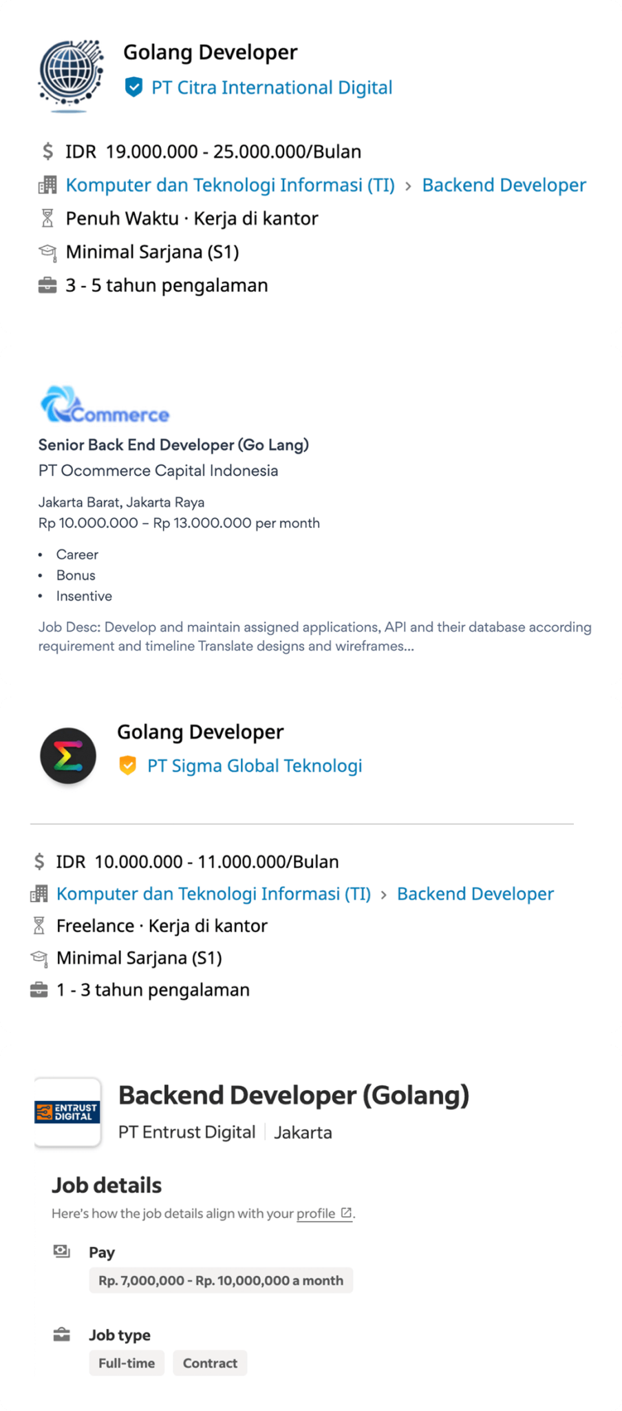 Kursus Golang Back End Developer Lebih dari 100.000 Alumni