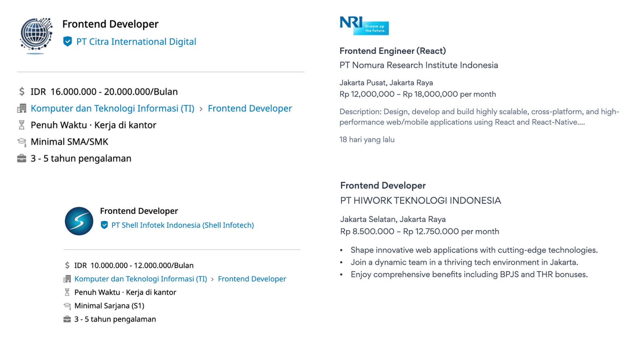 Kursus Web Design / Front End Developer di Indonesia, Hemat Rp 13 Juta