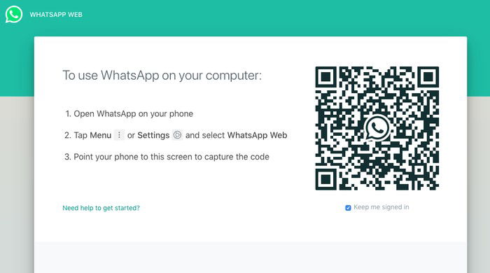 Login dengan Whatsapp Web Login Aplikasi Desktop