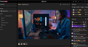 cara live tiktok di pc