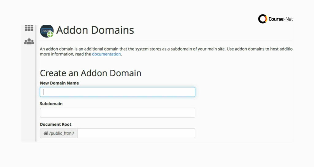 cara setting addon domain di cPanel