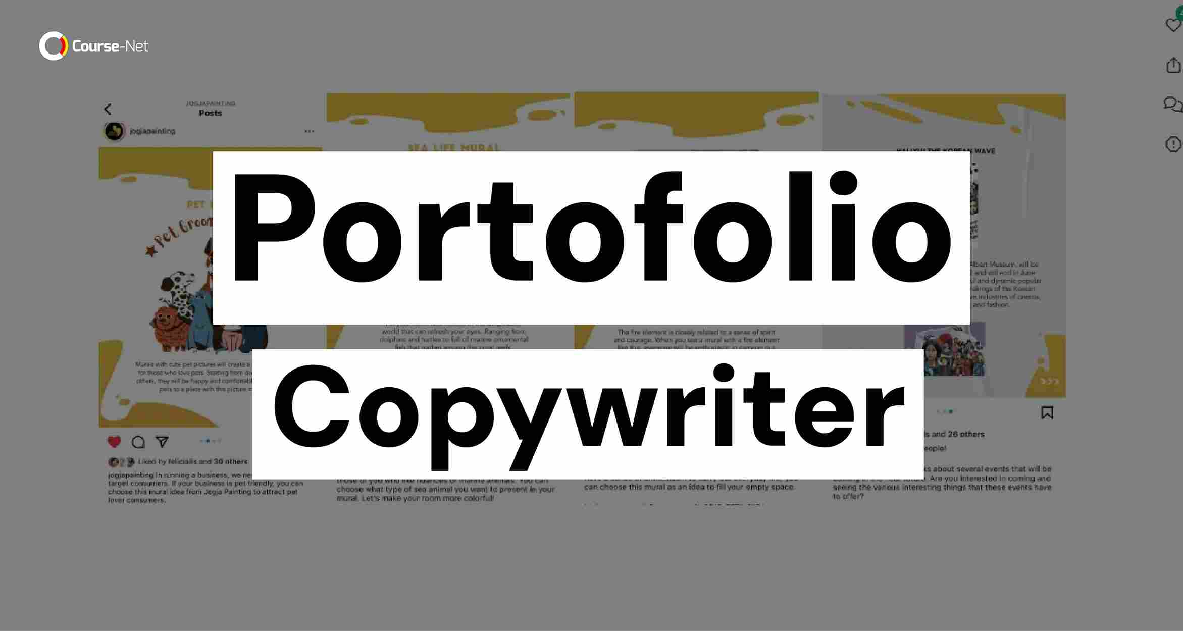 contoh portofolio copywriter