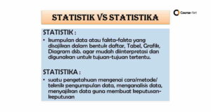 perbedaan statistik dan statistika