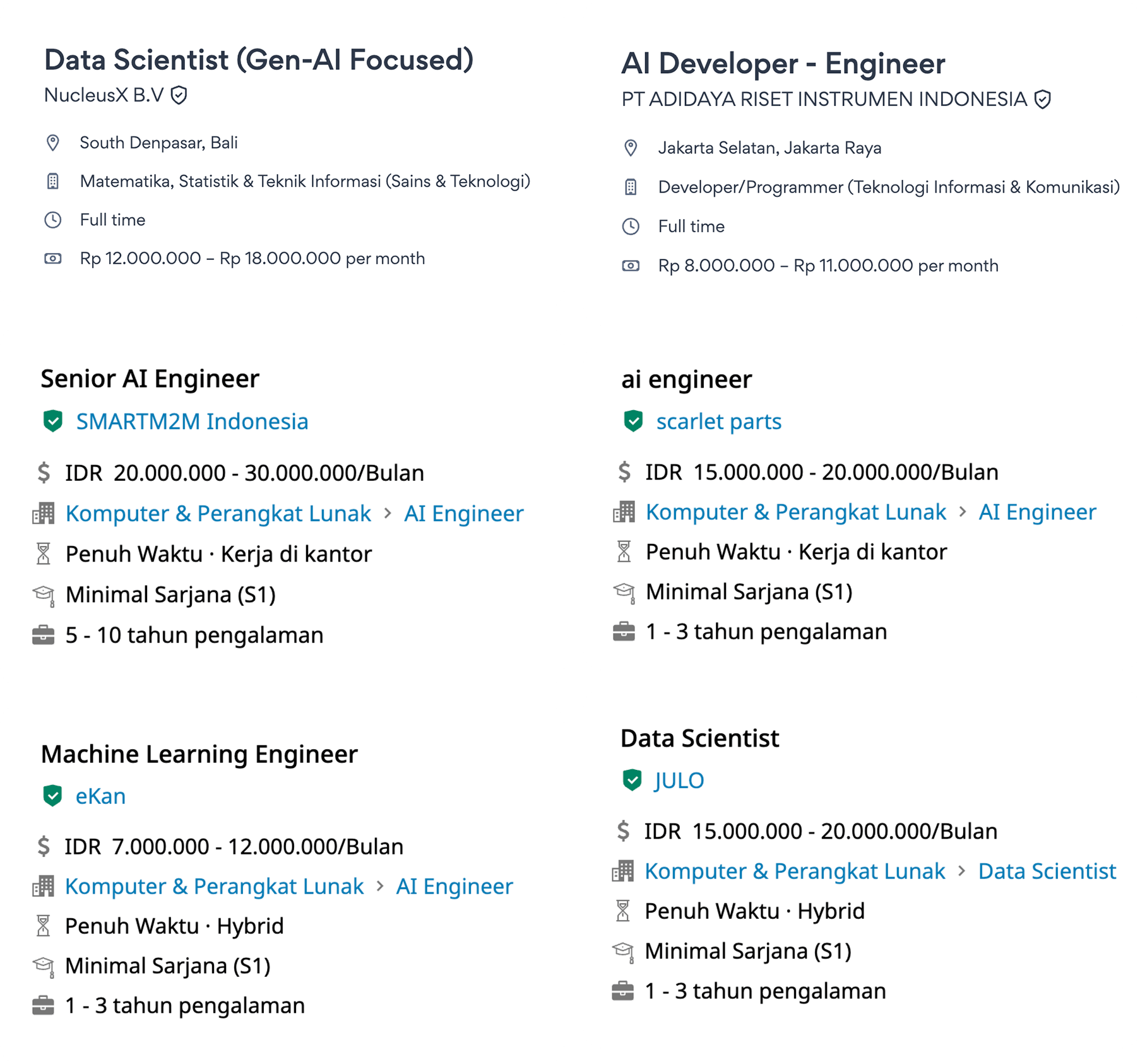 Kursus Bootcamp Data Science & Machine Learning Bersertifikat