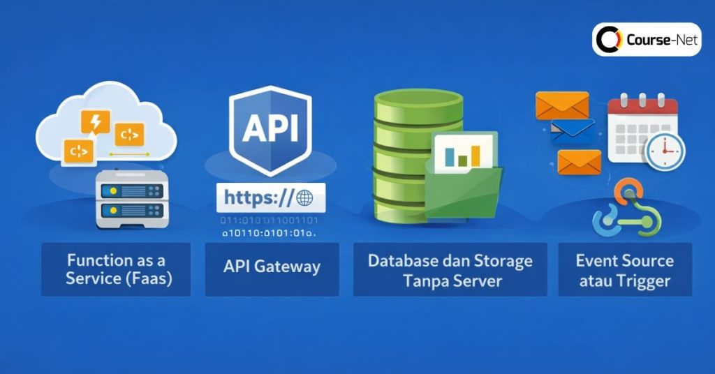 Komponen Utama Serverless Computing